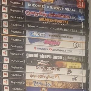 PlayStation 2 Games x13